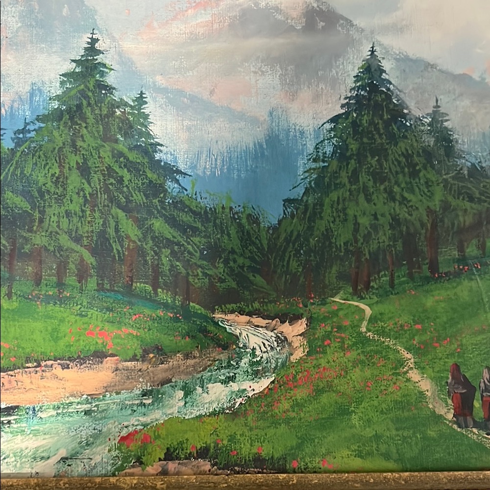 Cambodian Landscape Canvas Art by Un Hun